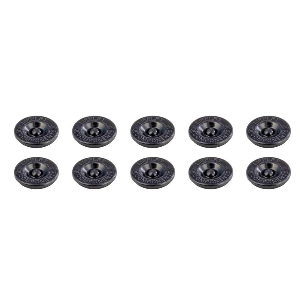 Lippert Universal Rubber Plug Insert for Axle Hub Dust Cap - 2,200