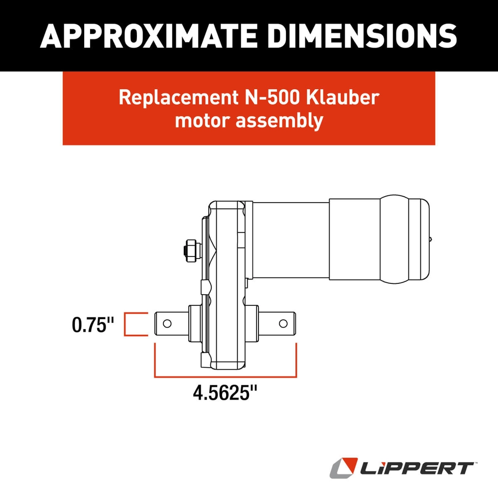 Lippert Replacement Klauber N-500 Above-Floor RV Slide-Out