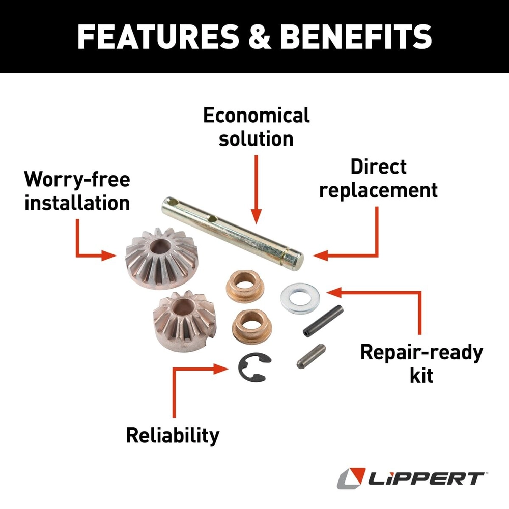 pipi【6/14】 Lippert Follow Power Landing Gear Leg Repair Kit #146060