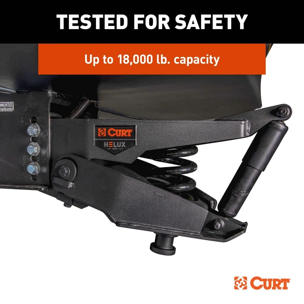 harueight 様用 CURT Helux Coil-Spring 5th Wheel Pin Box, 2,950 lbs. Pin