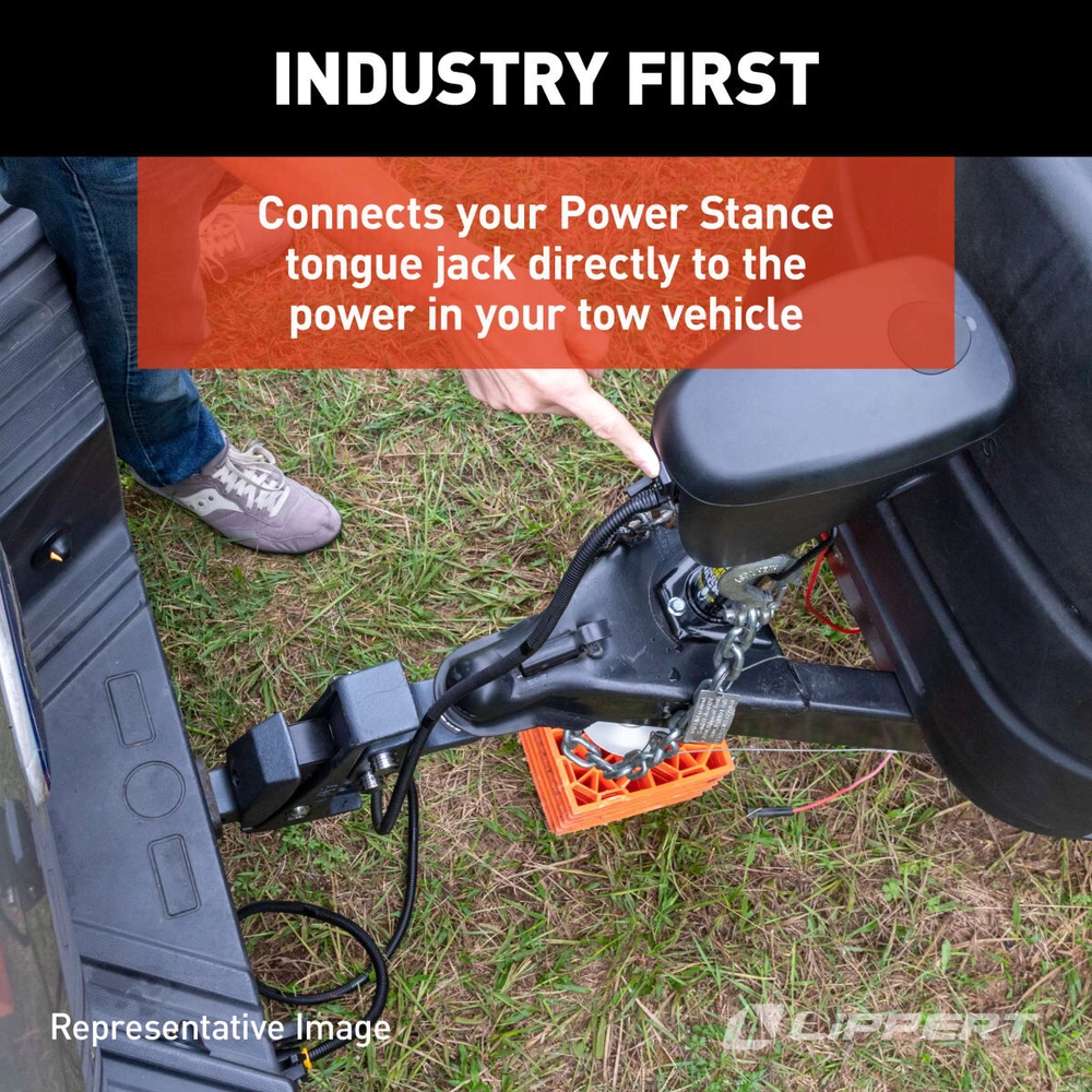 Power Swap 2-Way to 7-Way Auxiliary Cord for 5th Wheel RV or