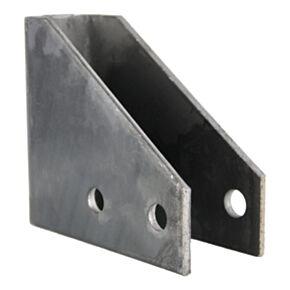 Lippert Double-Eye Leaf Spring Trailer Axle Hanger - 2,200-8,000-lb. Axles, 5&quot;L x 2&quot;W #102906