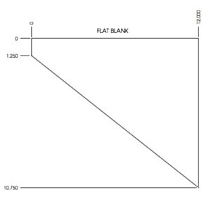 Plate 12 X 10.81 X 0.16