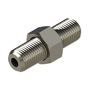 1/4&quot; Hydraulic Fitting - Straight Hose Union (2403-04-04)