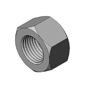 Hex Nut, Grade 5; 3/4 - 10
