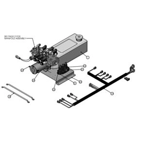 Pump Assembly L + 1 W/Flow Divider