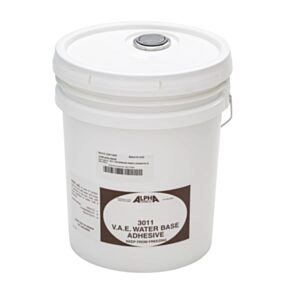 3011 Water Based Fabric Adhesive (5 Gallon)