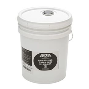 Anti-Wicking Adhesive, Black (5 Gallon)