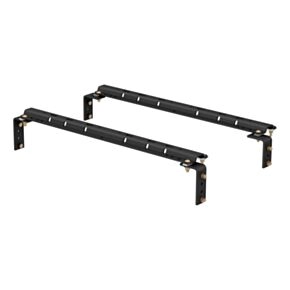 CURT Universal 5th Wheel Base Rails, 25K (Carbide Black) #16200