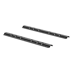CURT Universal 5th Wheel Base Rails, 25K (Carbide Black) #16204
