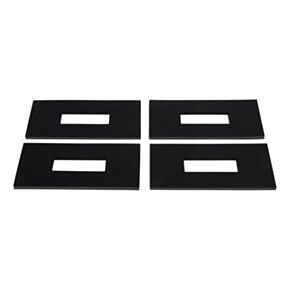 CURT 5th Wheel Rail Sound Dampening Pads (Packaged) #16901