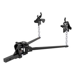 CURT Short Trunnion Bar Weight Distribution Hitch (8K - 10K lbs., 28-3/8&quot; Bars) #17332