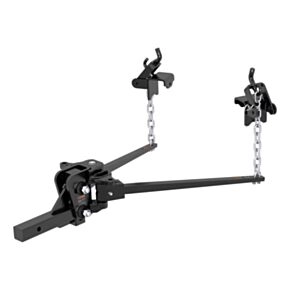 CURT Short Trunnion Bar Weight Distribution Hitch (10K - 15K lbs., 28-3/8&quot; Bars) #17333