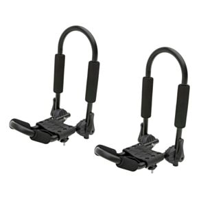 CURT Adjustable Aluminum Roof Rack Kayak Holders #18320