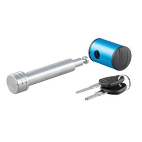 CURT 5/8&quot; Hitch Lock (2&quot; Receiver, Right-Angle, Stainless) #23502