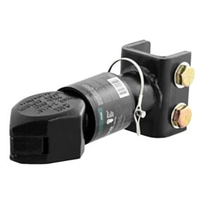 CURT 2-5/16&quot; Channel-Mount Coupler with Sleeve-Lock (12,500 lbs, Black) #25329