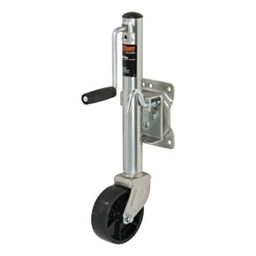 CURT Marine Jack with 6&quot; Wheel (1,200 lbs, 10&quot; Travel, Packaged) #28113