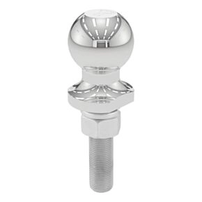 CURT 1-7/8&quot; Trailer Ball (3/4&quot; x 3&quot; Shank, 2,000 lbs., Chrome, Packaged) #40071