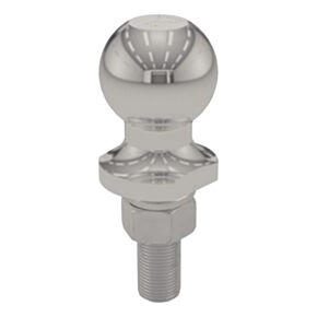 CURT 1-7/8&quot; Trailer Ball (3/4&quot; x 2-1/8&quot; Shank, 2,000 lbs., Stainless, Packaged) #40080
