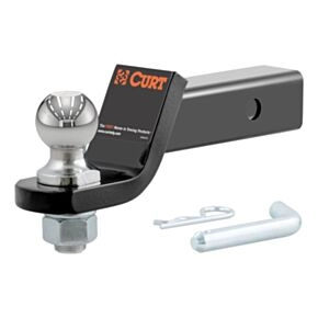 CURT Loaded Ball Mount with 1-7/8" Ball (2" Shank, 3,500 lbs., 2" Drop) #45034