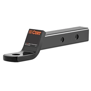 CURT Dual-Length Ball Mount (2&quot; Shank, 7,500 lbs., 2&quot; Drop, 7-1/2&quot; or 10-1/2&quot; Long) #45220