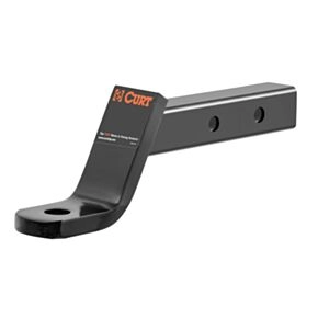 CURT Dual-Length Ball Mount (2&quot; Shank, 7,500 lbs., 4&quot; Drop, 8-1/8&quot; or 11-1/8&quot; Long) #45230