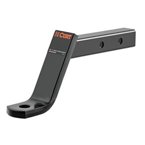 CURT Dual-Length Ball Mount (2&quot; Shank, 7,500 lbs., 6&quot; Drop, 9-1/4&quot; or 12-1/4&quot; Long) #45240