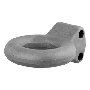 CURT Channel-Style Lunette Ring (12,000 lbs., 3&quot; I.D., Raw) #48600