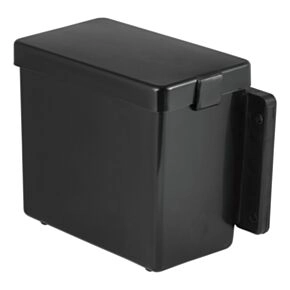 CURT 6&quot; x 5-1/2&quot; x 3-1/4&quot; Breakaway Battery Case with Lockable Tab #52022