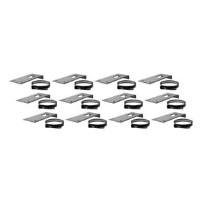 CURT Connector Bracket Mounts for 7-Way Brackets (12-Pack) #57201