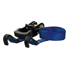 CURT 16&#039; Blue Cargo Strap with J-Hooks (733 lbs.) #83019