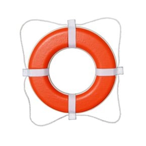Taylor Made Vinyl Coated Foam Life Rings USCG Approved, Orange (20&quot;) #366