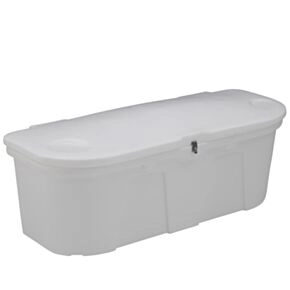 Taylor Made Stow &#039;N Go White Polyethylene Dock &amp; Patio Storage Box - 67.75&quot; L x 27.75&quot; W x 26&quot; H #123750