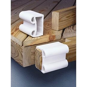 Taylor Made Fender Board Guards White fits 2&quot; x 4&quot; #96011