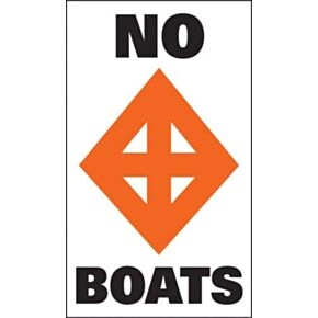 Taylor Made Sur-Mark Buoy Label - No Boats, 13&quot; x 24&quot; #46173