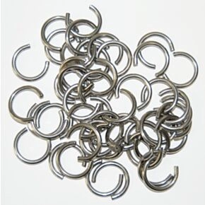 Taylor Made Clinching Rings Large 50 Rings fit 3/8&quot; - 1/2&quot; cord #1045
