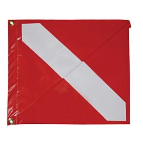 Taylor Made Signal Flag Diver Down, 13&quot; x 15&quot; #4200