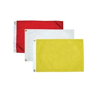 Taylor Made Signal Flag White, 12&quot; x 18&quot; #32184
