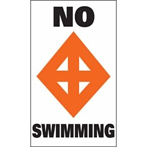 Taylor Made Sur-Mark Buoy Label - No Swimming #46182