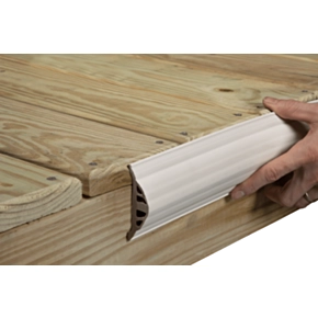 Taylor Made Dock Pro® Commercial Vinyl Dock Edging, White (3-1/2&quot; H x 10&#039; L) #46030
