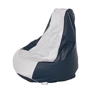 Taylor Made Marine Bean Bag Chair, White/Navy #81004