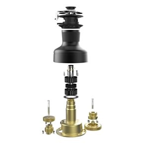 Lewmar 40ST EVO Self Tailing Alloy Winch; Black