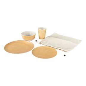 Bamboo Fiber Tableware Set