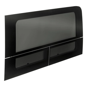 Sprinter Cargo Van Window, Rear Driver Side (Double Vent) for 144&quot; Wheelbase Models