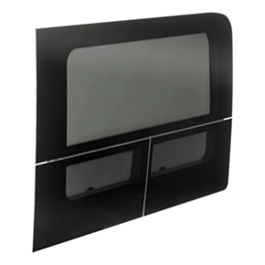 Sprinter Cargo Van Window, Rear Driver Side (Double Vent) for 170&quot; Wheelbase Models