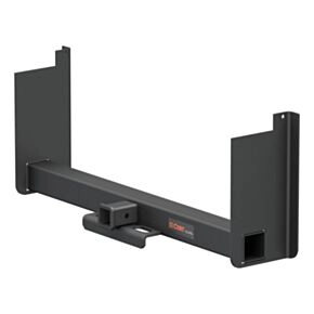 CURT Universal Weld-On Trailer Hitch, 2&quot; Receiver (Up to 44&quot; Frames, 18&quot; Drop) #15928