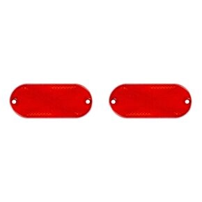 CURT Replacement 18113 Reflectors for Aluminum Cargo Carrier - 2-Pack #19234