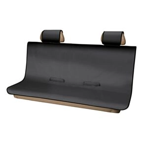 CURT Seat Defender 58&quot; x 63&quot; Removable Waterproof Black XL Bench Truck Seat Cover #18521