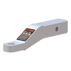 CURT Aluminum Ball Mount (2" Shank, 8,000 lbs, 2" Drop, 8-1/2" Long) #45360