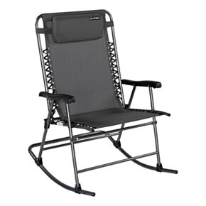 Stargazer Outdoor Rocking Chair - Dark Grey